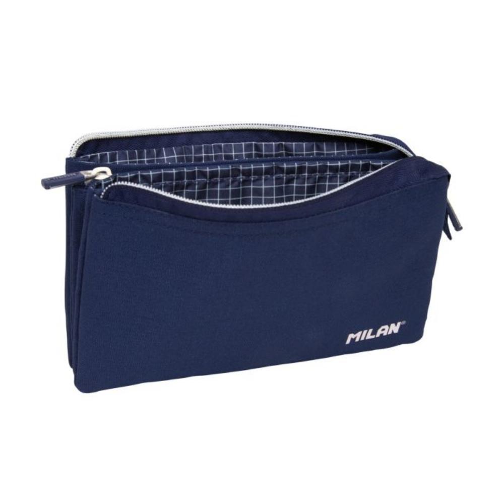 PORTATODO MILAN AZUL 3 COMPARTIMENTOS S1918
