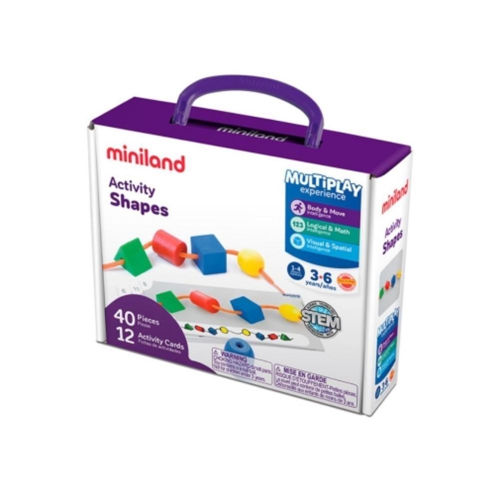 JUEGO DE ENSARTAR ACTIVITY SHAPES MINILAND