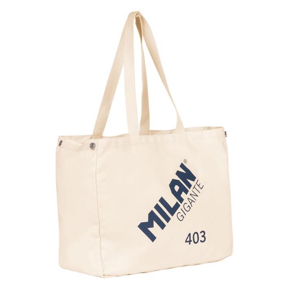 BOLSO TOTE BAG 403 BEIG MILAN
