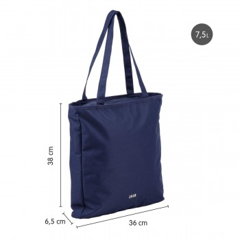 BOLSO SHOPPER SINCE 1918 AZUL  MILAN