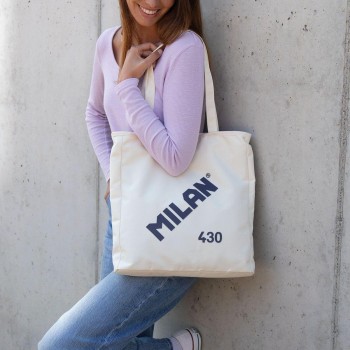 BOLSO SHOPPER SINCE 1918 BEIG MILAN