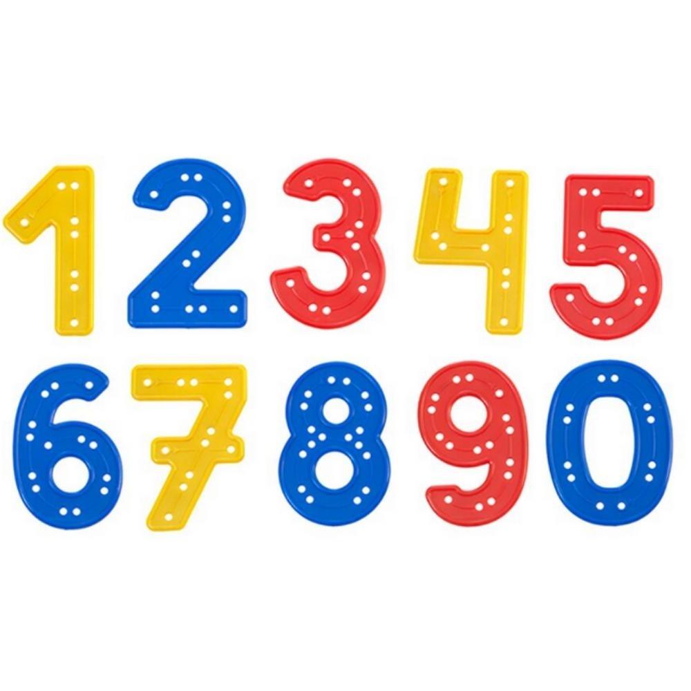 SET DE NUMEROS PARA COSER 40 PCS + 20 CORDONES