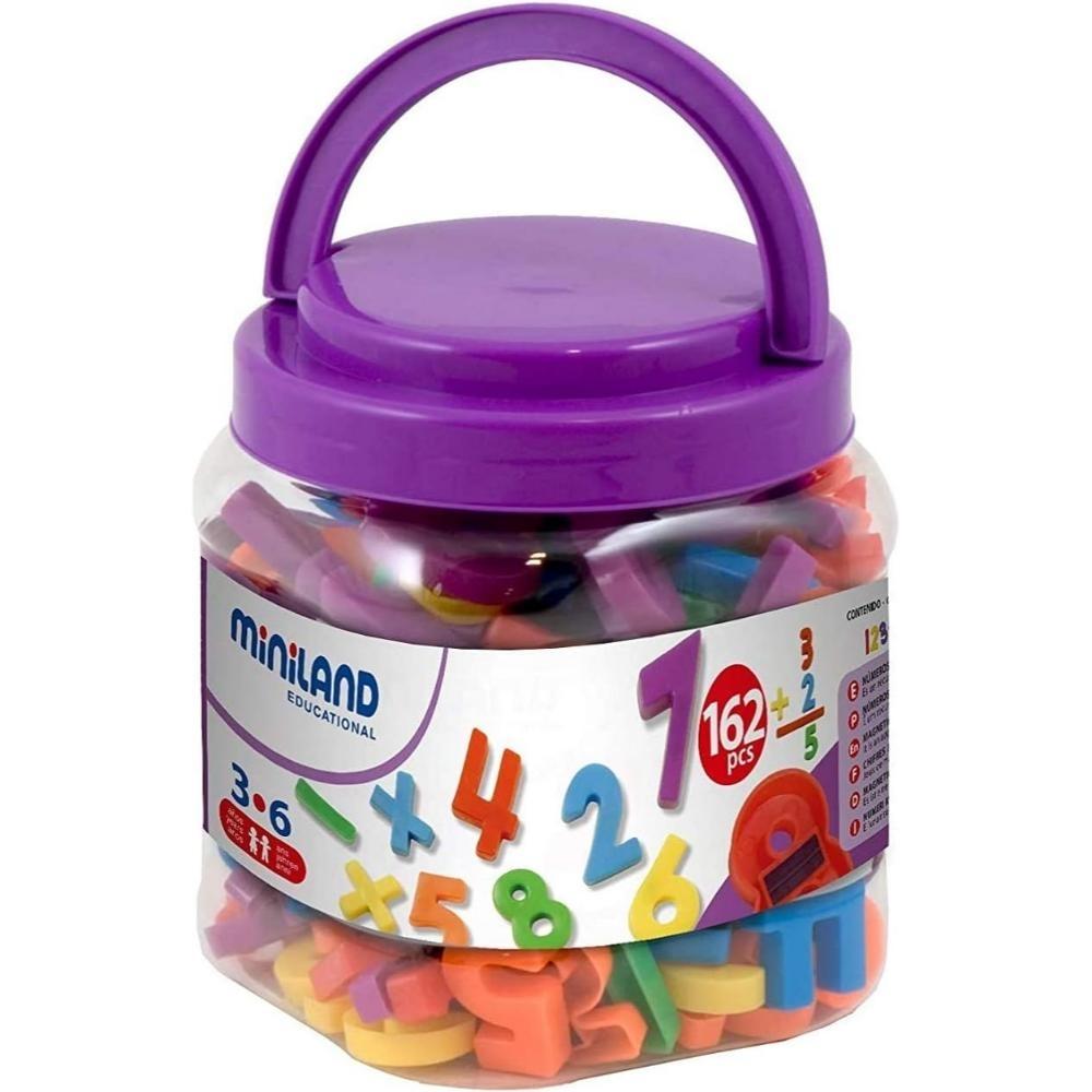 SET DE NUMEROS MAGNETICOS 162 PCS MINILAND