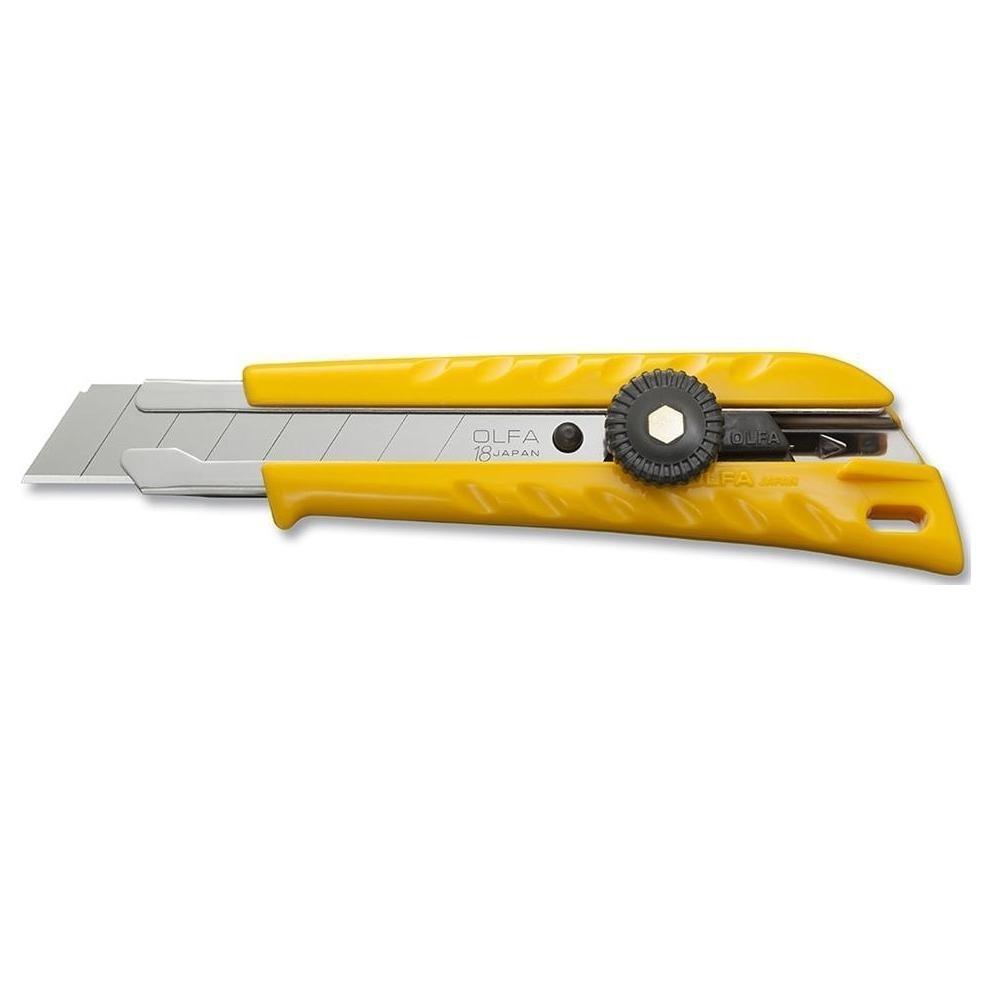 CUTTER OLFA PROFESIONAL HOJA ANCHA L-1