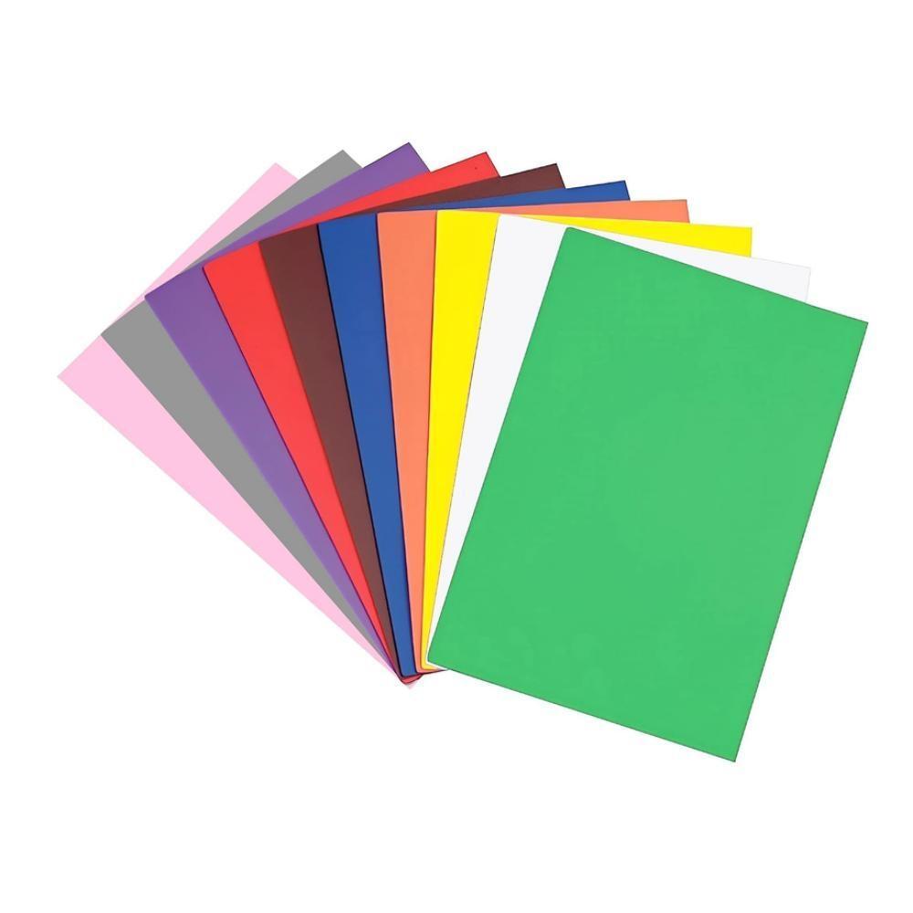 LAMINA GOMA EVA 40X60cm 2MM COLORES LISOS