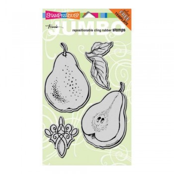 SELLOS CLEAR STAMPS PERAS