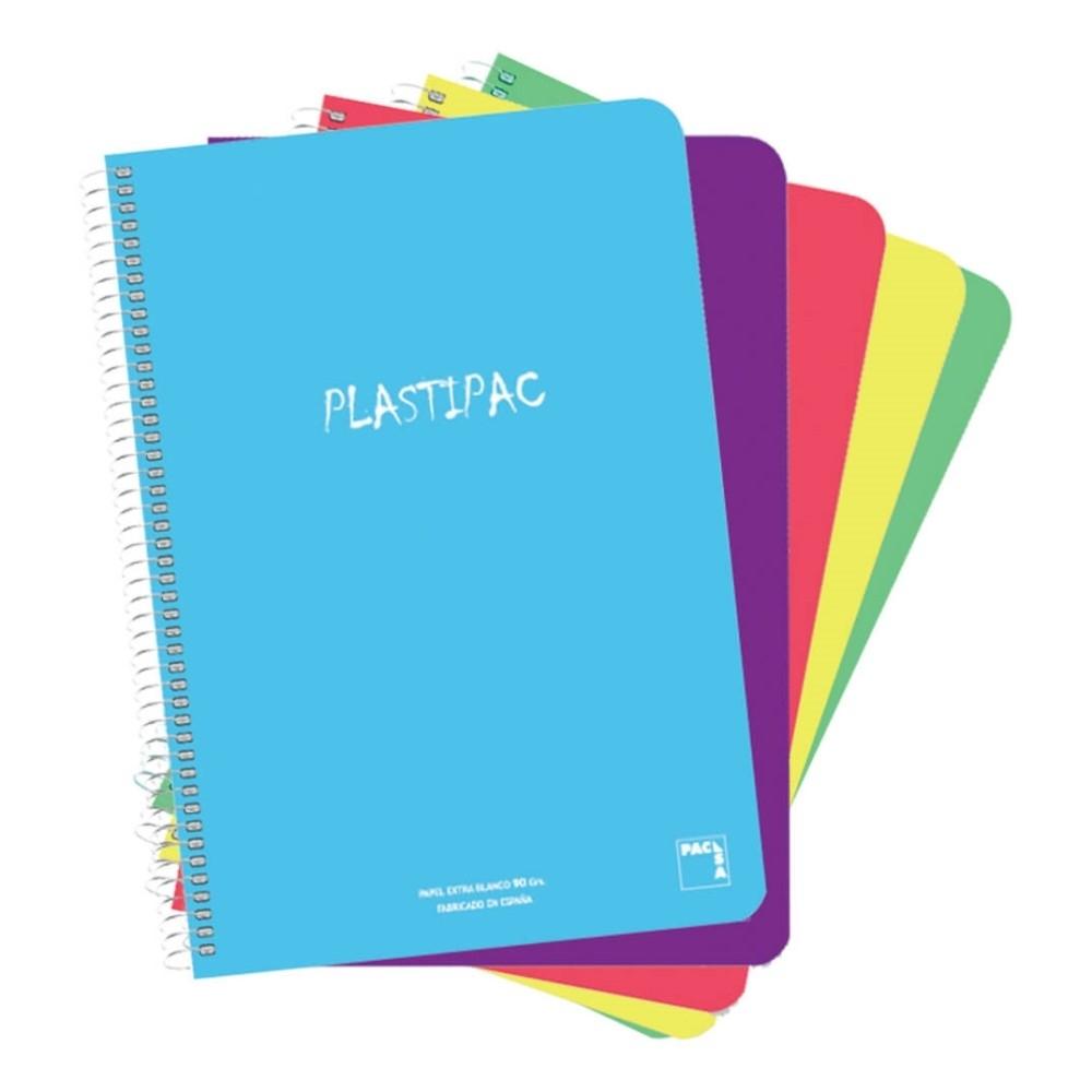 BLOCK PACSA FOLIO CUADROS 5X5 TAPA PLASTICO