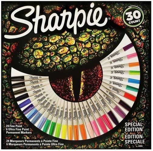 Rotuladores permanentes Sharpie, juego de 30 colores exclusivos – Ojo de  Lagarto – Shopavia