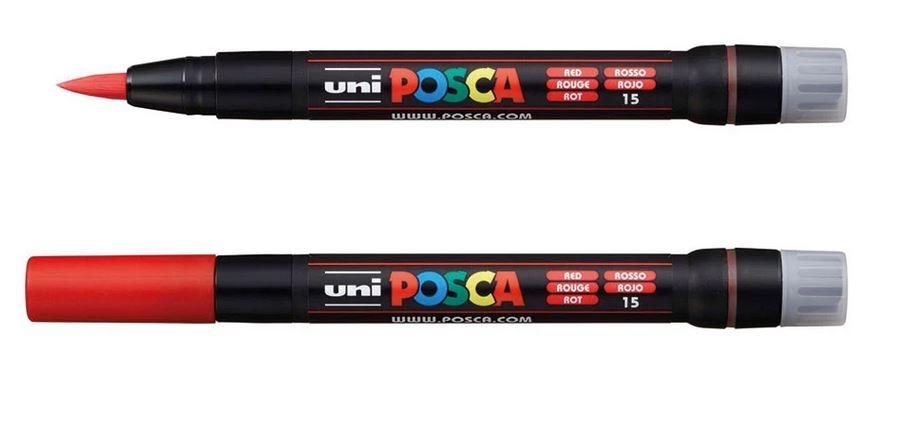 Marcador Punta Pincel PCF-350 Uni Posca (59149) – Improstock