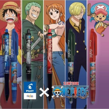 CAJA COLECCION LIMITADA ONE PIECE FRIXION SURTIDOS