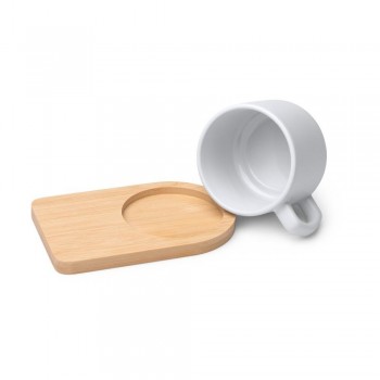 TAZA DE SUBLIMACION GEISA + BASE MADERA