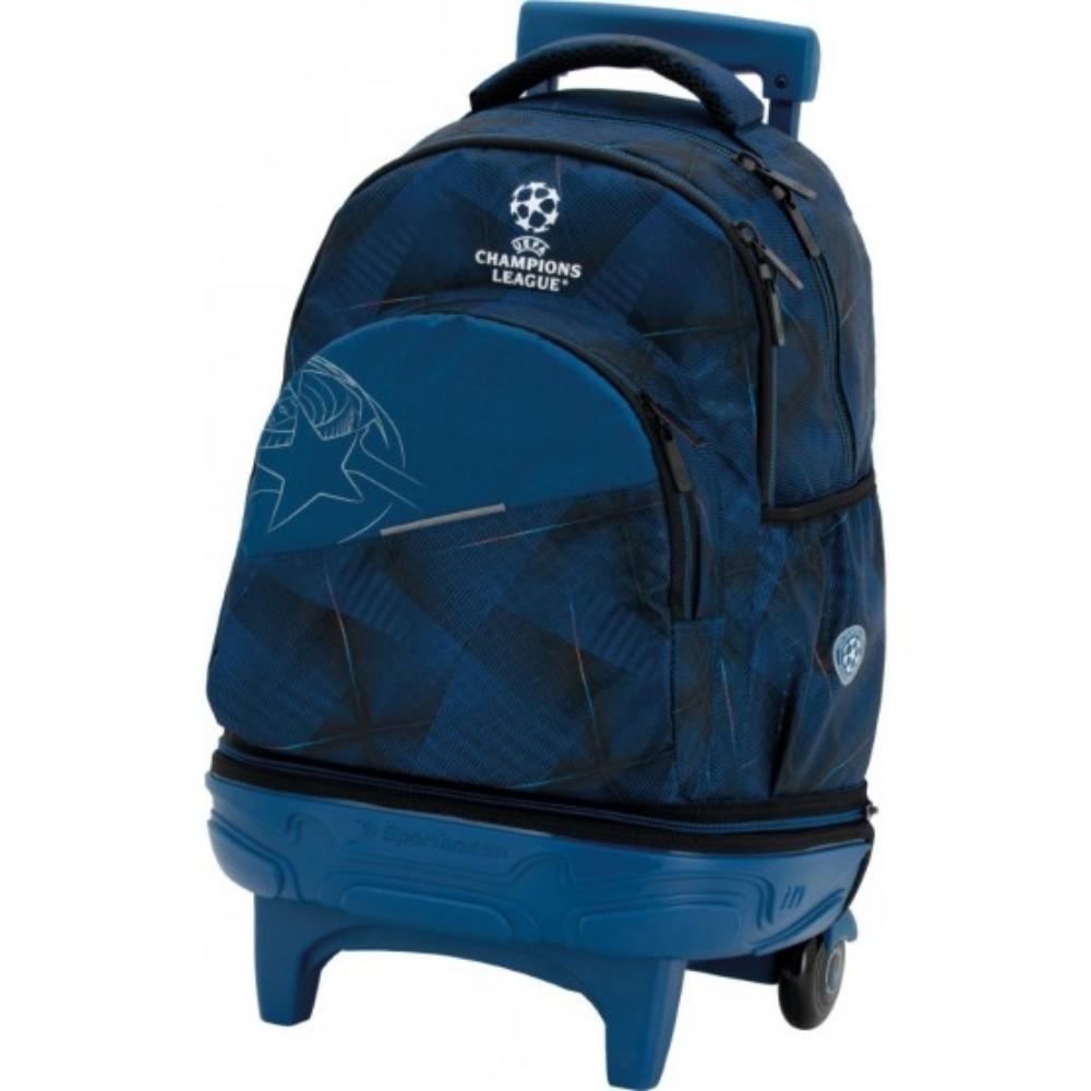 MOCHILA SPOR TANDEM CHAMPIONS LEAGUE RUEDAS DESMONTABLE CREMALLERA