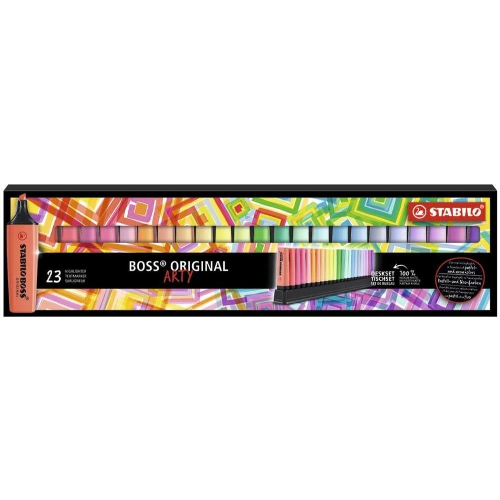STABILO BOSS ARTY DESKSET 23 UNIDADES