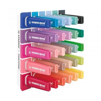 SET STABILO BOSS ORIGINAL PANTONE 30 UNIDADES "PROXIMAMENTE"