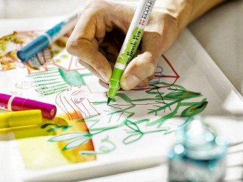ROTULADOR PINCEL ECOLINE BRUSHPEN ESTUCHE 10 COLORES