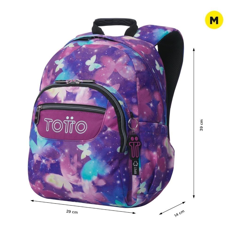 MOCHILA TOTTO GOMMAS GLITTER 5Q6