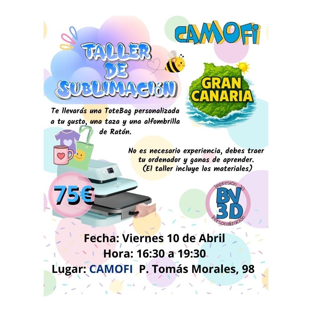 TALLER DE SUBLIMACION LAS PALMAS