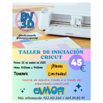 TALLER INICIACION CRICUT TENERIFE