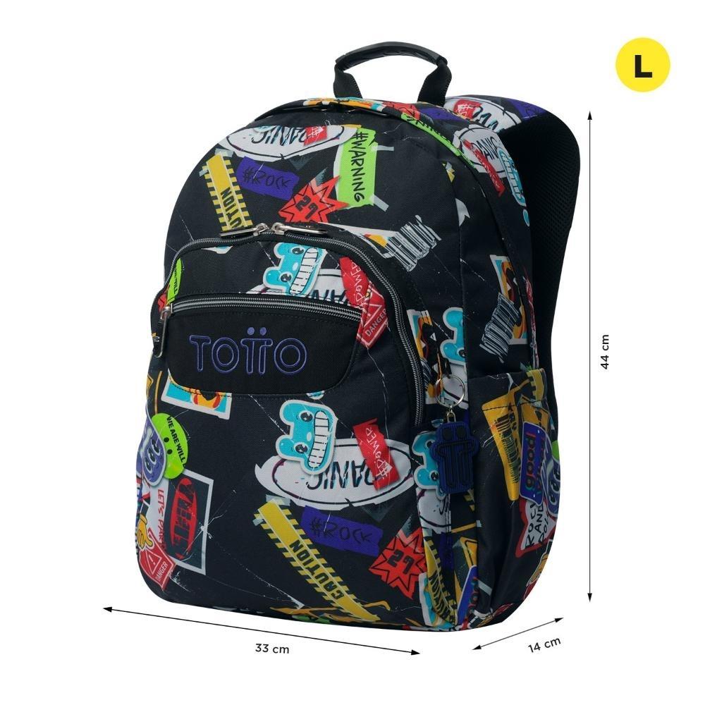 MOCHILA TOTTO ACUARELES 8C5