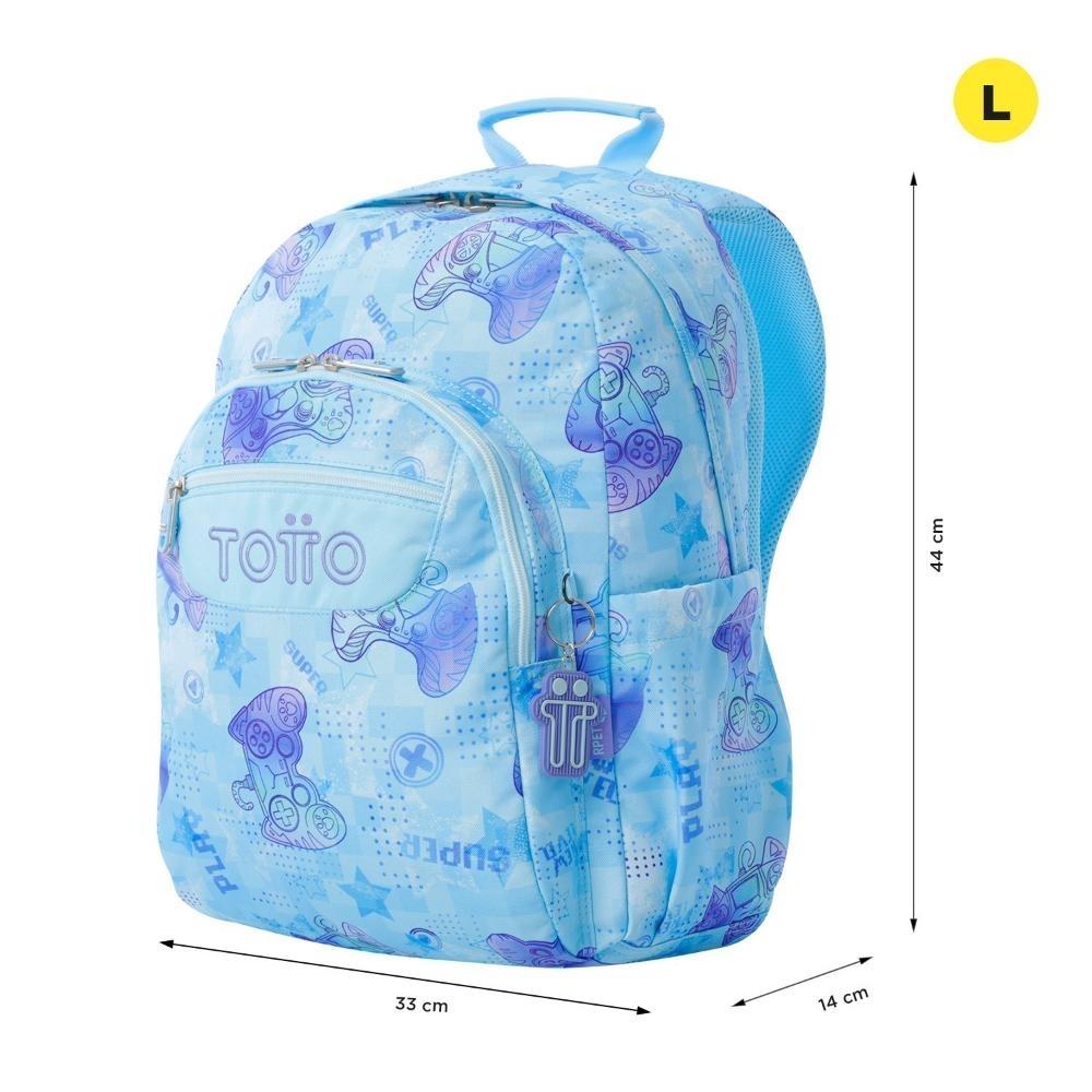 MOCHILA TOTTO ACUARELES 1FY