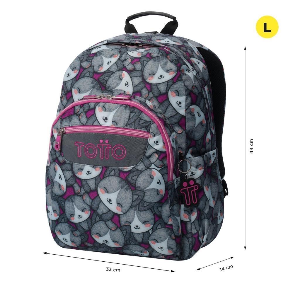MOCHILA TOTTO ACUARELES 7YI