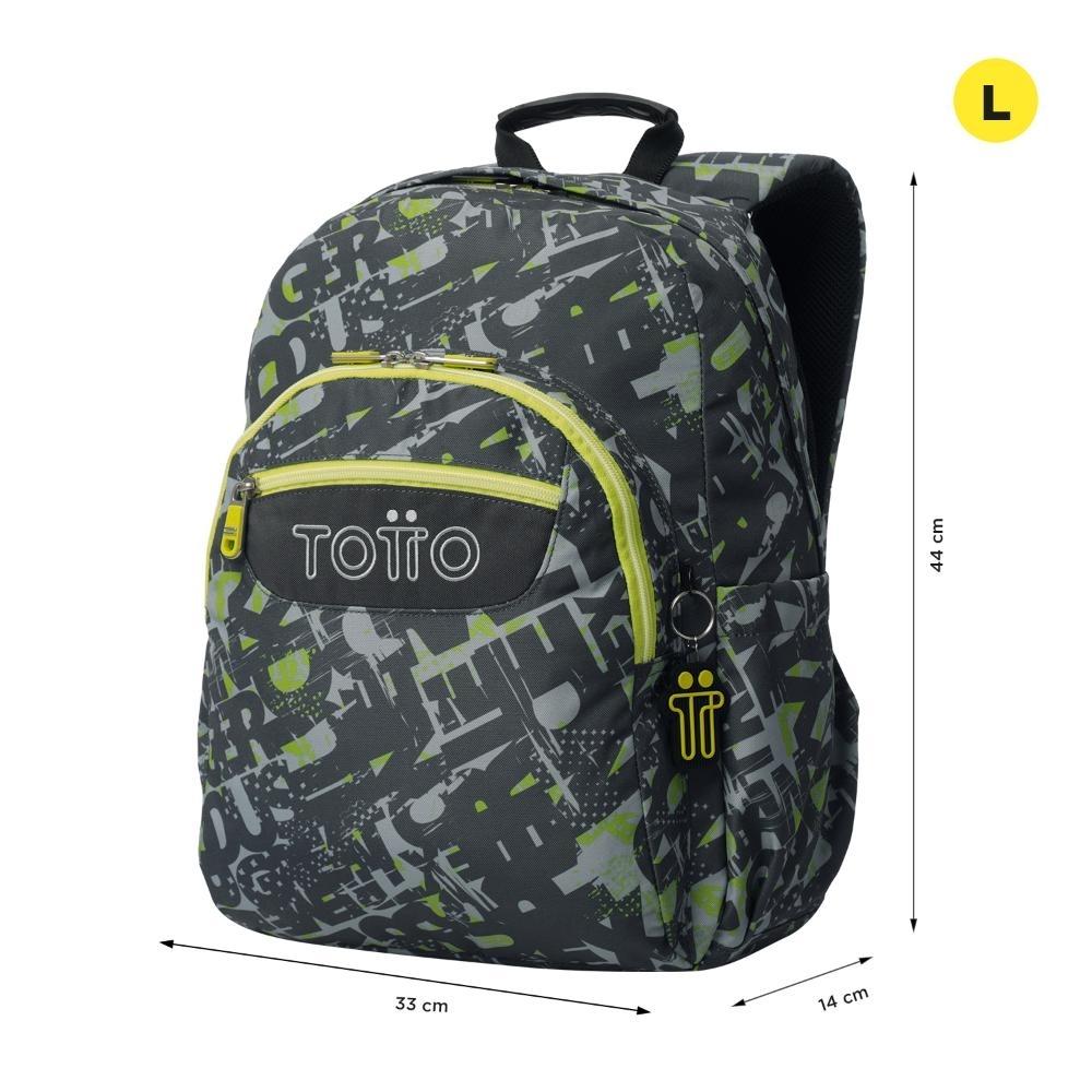 MOCHILA TOTTO ACUARELES 7YJ